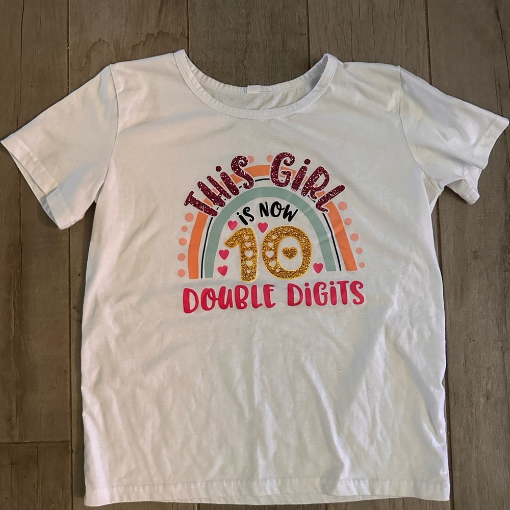 10 year old birthday shirt